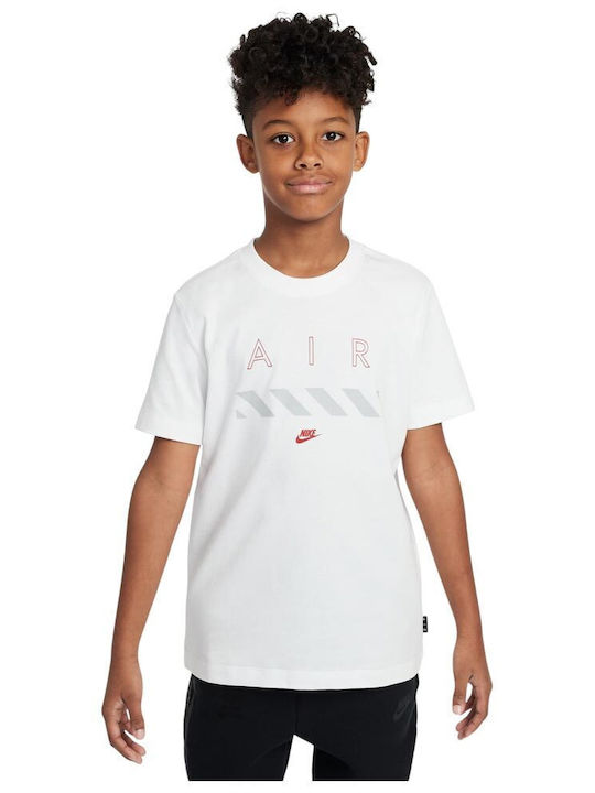 Nike Παιδικό T-shirt Λευκό Air