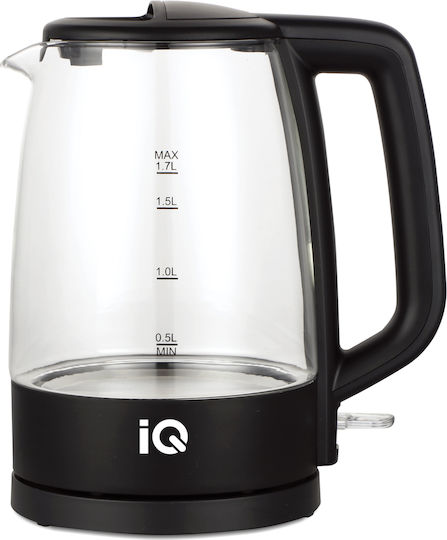 IQ Fierbător 1.7l 2200W Negru