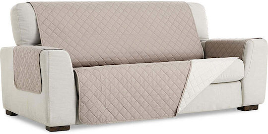 Sofazip Ελαστικό Κάλυμμα Πολυθρόνας Cappuccino-ivory 55εκ.
