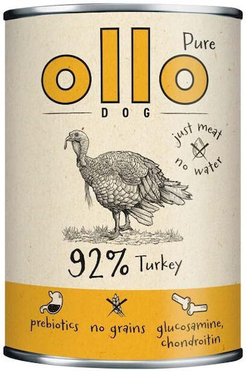 Dog Food Wet Food Dogs with Turkey Grain-Free 850gr