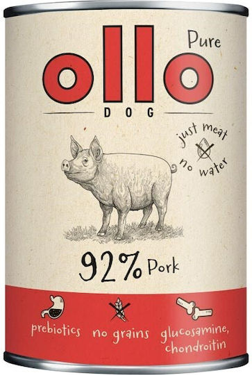 Dog Food Υγρή Τροφή Σκύλων με Χοιρινό χωρίς Σιτηρά 850gr