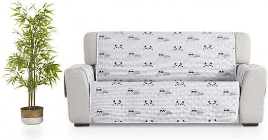 Sofazip Elastic Cover for Four Seater sofa White 200εκ. 1pcs SZMATWONDER