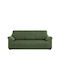 Sofazip Mondo Elastic Cover for Three Seater Sofa Verde 220εκ. 1pcs