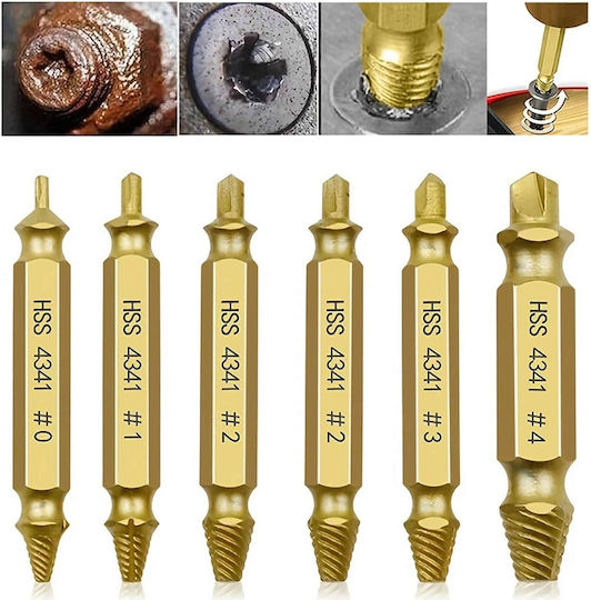 WorkPro Puller Set for Screws 6pcs