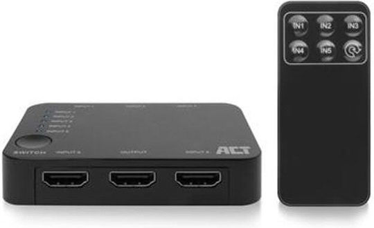 Act AC7841 KVM & Data Switch με HDMI / USB