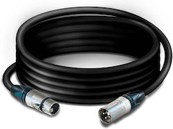 Tasker Loudspeaker Cable Xlr Male 3-pin To Xlr Female 3-pin 3m Black Tasker Loudspeaker Cable Xlr Male 3-pin To Xlr Female 3-pin 3m Black