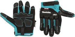 Makita Safety Gloves Synthetic Leather Polyurethane Polyester