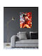 Canvas Painting Dragon Ball Goku In Heat Battle Knv2708 45cm x 65cm
