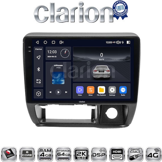 Clarion Auto-Audiosystem für Suzuki Jimny 1998 > 2005 (Bluetooth/USB/WiFi/GPS/Apple-Carplay/Android-Auto)