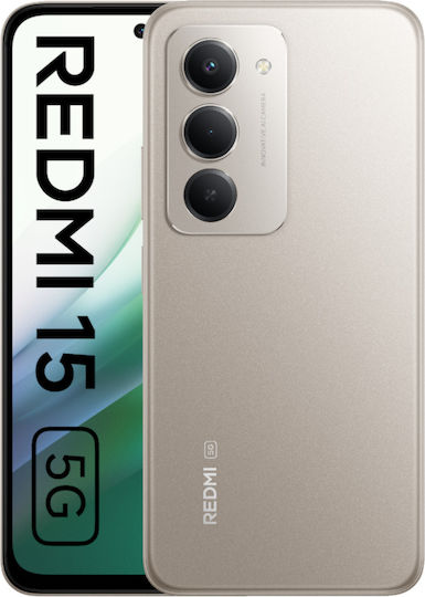 Xiaomi Redmi 15 NFC 5G Dual SIM (4GB/128GB) Titan Gray
