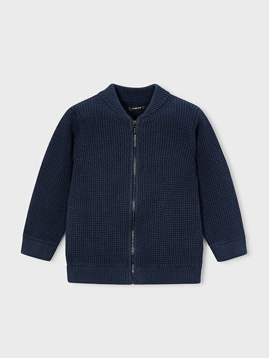 Mayoral Cardigan pentru copii Tricotat albastru...