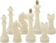 Mauro F Holzspielsteine für Schach Gold 8 Stück