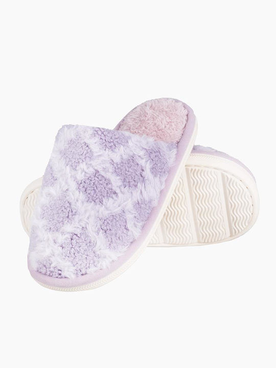 Winter Women's Slippers Purple