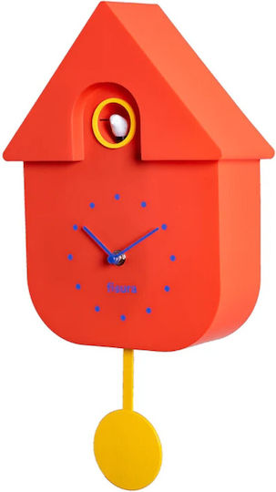 Fisura Tabletop Clock with Indicators with Alarm Clock Red FUCL1321