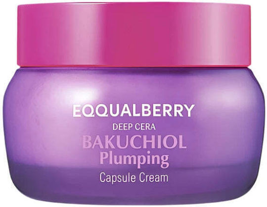 Eqqualberry Bakuchiol Plumping Κρέμα Προσώπου για Ενυδάτωση & Σύσφιξη με Bakuchiol 50ml