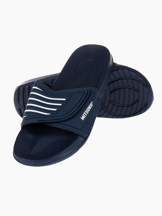 Mitsuko Slides În Culoare Albastră