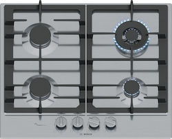 Bosch Serie 6 Erdgas Silber