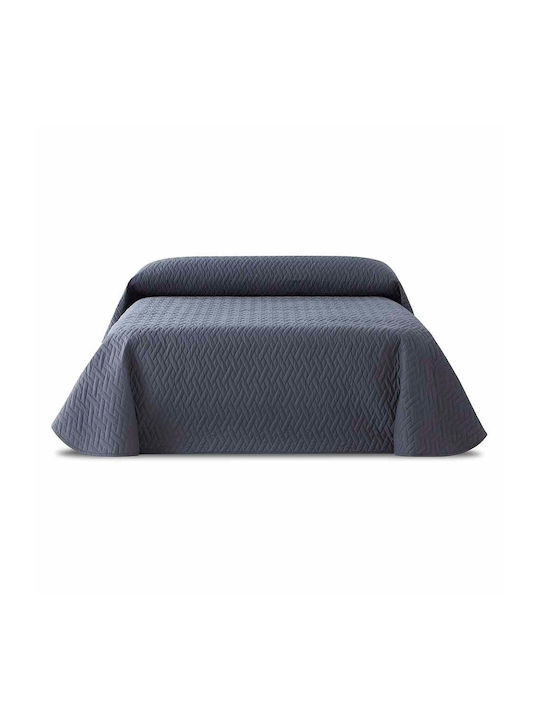 Sofazip Κουβερλί Διπλό Dark Gray 200x270cm