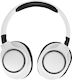 Avizar Wireless / Wired On Ear Headphones with 8 hours of Operation and Quick Charge White