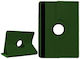 Rotating 360 Stand Case Samsung T970 X800 T730 Tab S7 Plus S8 Plus S7 FE 12.4 High Quality Dark Green