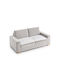 Sofazip Wasserdicht Elastische Abdeckung für Vier-Sitzer-Sofa Gray 220εκ. 1Stück SZTOPZAZU