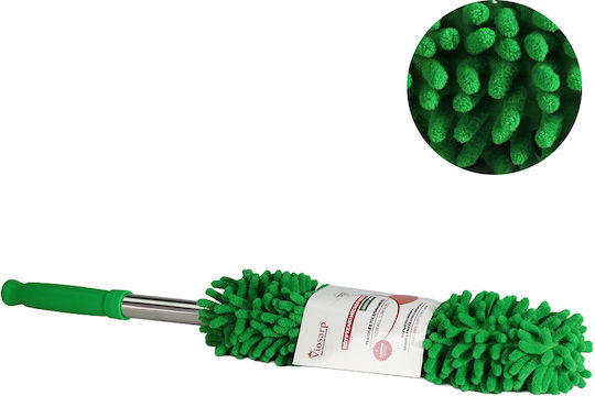 Microfaser Bürstchen Zusammenklappbar 54-84cm Grün Linie