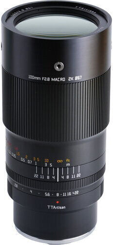 TTArtisan Full Frame Φωτογραφικός Φακός 100mm F2.8 Macro για Fujifilm X Mount Μαύρος