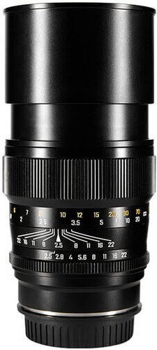 Mitakon Cadru complet Obiectiv Foto Creator 135mm F2.5 APO Teleobiectiv pentru Montura Sony FE Black