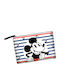 Mehrfarbiger Stoff-Kulturbeutel Mickey Mouse 22 X 30cm 056952
