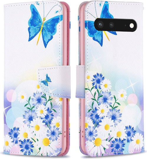 Butterfly Book Piele artificială / Silicon Multicolor (Google Pixel 7Realme 7 5G)