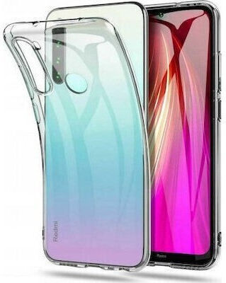 Umschlag Rückseite Silikon Transparent (Redmi Note 8TOnePlus 8T)