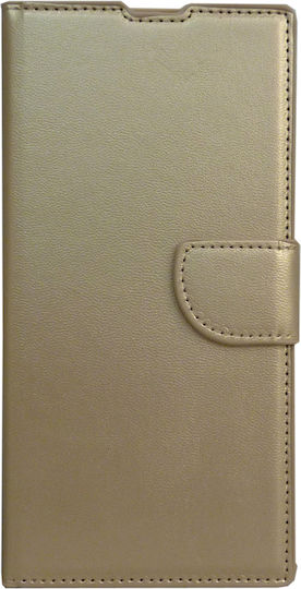 Honor Book Synthetic Leather Gold (Huawei Nova 8i / Honor 50 Lite)