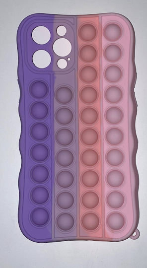 Fidget Back Cover Silicone Multicolour (iPhone 12 Pro Max)