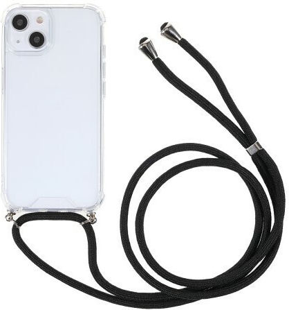 Inch Back Cover Σιλικόνης με Λουράκι Διάφανο (iPhone 13 miniNokia 5.4)