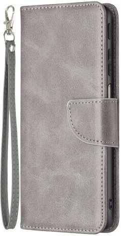 Support Base Wallet Leather Gray (Moto G31)