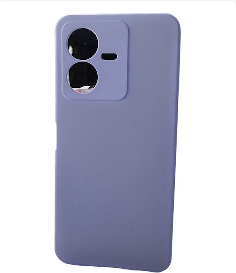 Soft Liquid Back Cover Silicon Violet (Vivo Y22S / Y35)