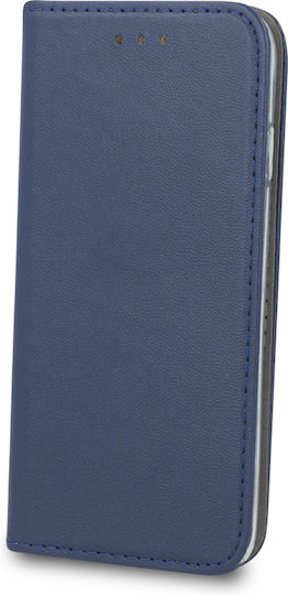 Smart Magnetic Back Cover Δερματίνης Μαγνητικό Navy Μπλε (Oppo Find X5)