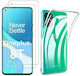 Silikon Hülle Tpu + Gehärtetes Glas OnePlus 8T Transparente