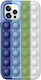 Blue-light Blue-green-white Back Cover Σιλικόνης Πολύχρωμο (iPhone 12 Pro Max)
