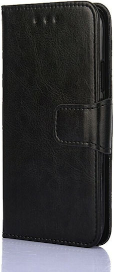 Crystal Texture Wallet Δερματίνης Μαύρο (Vivo V21 5G)