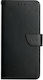 Genuine Brieftasche Leder Schwarz (Vivo V21 5G)