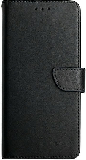 Genuine Brieftasche Leder Schwarz (Vivo V21 5G)