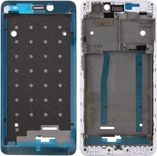Părți de Mijloc Xiaomi Redmi 4x Ipartsbuy Culoare Full Face Alb 2 Ani Garanție Xiaomi