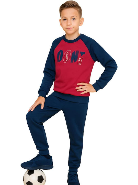 Kids Sweatpants Set Navy Blue 2pcs