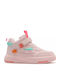 Memory Ayo Kids Sneakers High with Scratch Pink
