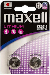 Maxell Батерии Литий CR2016 3V 2 бр