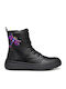 Phaolae Kids Boots with Zipper Black