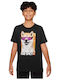 Kids' T-shirt Black Shiba