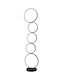 Pakketo Chemal LED Floor Lamp H130xW30cm. Black