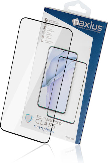 Naxius 9D Tempered Glass Μαύρο (Xiaomi 14 Ultra)